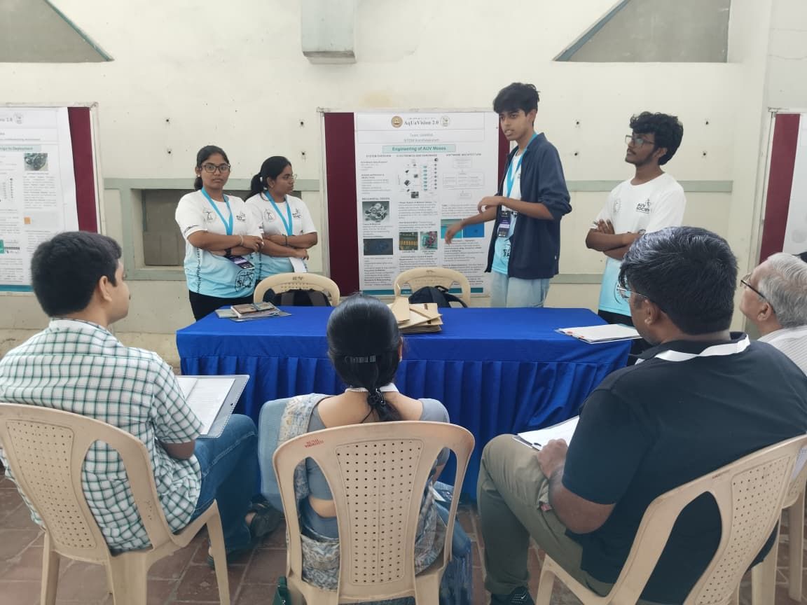 Aquavision 2.0 competition team poster presentation